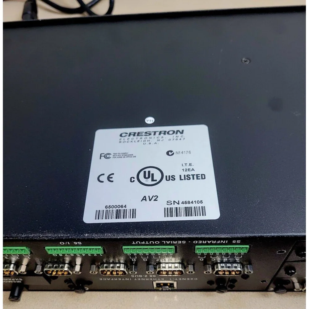 Crestron AV2 Audio Video Control Processor - Picture 4 of 4